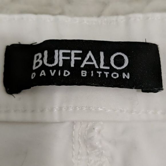 BUFFALO David Bitton ~ Daily Mid-rise White Jeans - Picture 5 of 10